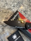 Spyderco Tenacious Lightweight Folding Knife Black Frn Handles C122psbbk