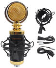 Rockville Rcm02 Pro Studio Recording Condenser Microphone Mic shock Mount shield