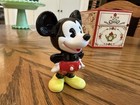 Vintage Mickey Mouse Figurine Marked Disney Japan On Bottom  Approx 3in Tall