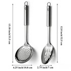 Berglander Kitchen Skimmer 13 Inches  each Utensil   Stainless Steel Silver