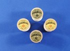 Lot Of 4 Star Quilting Thread 100 Yds White 3 Cord Wooden Spool American Thread