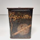 Vintage  cigarettes  Tin With Sliding Lid  Circa Early 1960 s