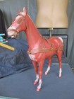 Vtg Johnny West Toy Set Horse On Wheels