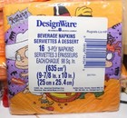 16 Vintage 1990s Rugrats Halloween Nickelodeon Beverage Napkins 9 7 8  X 10  Nos
