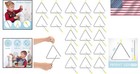20 Pcs 6-inch Steel Triangle Percussion Instruments With Strikers For Music Fun