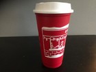 New Starbucks Reusable Red Cup 2025 Holiday Christmas Collection 16 Oz In Hand