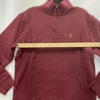 Polo Ralph Lauren Double-knit Half-zip Pullover Men s Size S Red