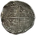 1603-1612 P R Silver Bolivia 8 Reales Philip Iii Cob Potosi Mint Calico 912