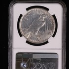 1921 Peace Silver  1 Dollar Certified Ngc High Relief Lusterous Au Details 