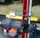 Jungle Jim   s 2tr 2-trimmer Rack For Trailer Truck Bed - Patented Anti-spin Lock