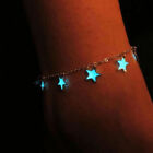 Luminous Glowing Stars Chain Barefoot Sandal Beach Anklet Bracelet Foot Jewelry 