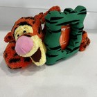 Disney Store Tigger Picture Frame Winnie The Pooh Plush Stuffed Animal Toy