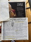 Vintage Handwritten   Magazine Recipe Clippings