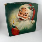 Vintage Christmas Wrapping Paper Santa Claus Box Deluxe Christmas Gift Wrapping