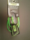 Surfboard Premium Longboard Ankle Leash Ocean   Earth 9  Foot Color Lime