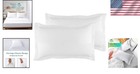 White King Pillow Shams Set - 100  Egyptian Cotton