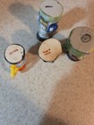 Lot Of 4 Vintage Mini Toby Character Jugs Mugs Pitchers From Japan