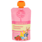 Peter Rabbit Organics Strawberry   Banana Puree 4 Oz  - 6 Packs