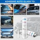 Auto Glass Urethane Windshield Adhesive Sealant Pack Of 1 Black 