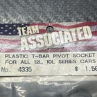 Team Associated Pan Car Pivot Socket Set Plastic Black  1  Asc4335