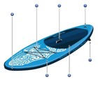 10 5  Ft Long Inflatable Stand Up Paddle Board Complete Kit 6   Thick Blue Sup