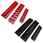 Magnetic Socket Organizer Holder 6-pack Set 1 4   3 8   1 2   Metric   Sae New