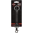 Harley-davidson Black Vinyl Strap Key Chain With Silver Text Willie G 4542