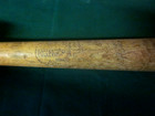Vintage Louisville Slugger Hillerich   Bradsby 125 Vintage Baseball Bat  34  