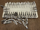 Jewelry Making Supplies Blank Tie Bars Silver Tone  50 Alligator Clips Vintage