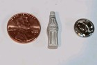 Coca Cola 3d Lapel Pin Silver Tone Vintage Tie Tack Hat Vest Pin Lot Of 5 New