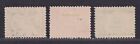 United States Scott 548-550 Used 1920 Pilgrim Tercentenary Issue Complete Set