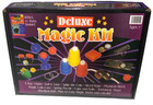 Deluxe Magic Kit Set 50 Tricks Book Kids Beginner Magician Gift Toy Cups Balls 