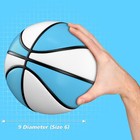 2 Pack Pool Basketball - Choose Between Size 3 And 6  Waterproof Blue 