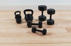 Miniature Weight Set Kettle Balls 1 12 Scale Prop Action Figures Dioramas Gym