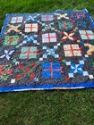 Handmade New Merry Handmade New Christmas Quilt Professionally Quilted 