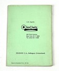 Alpa 9d 9f Camera Instruction Manual Users Guide   Operating Manual