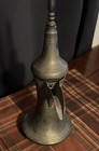 Antique Egyptian Islamic Brass Dallah Coffee Pot Engraved Decorative Arabian Art
