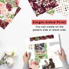 Floral Scrapbook Paper 28 Sheets 12x12 Inch 160gsm Masrala Card Making