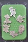 Disney Wdw 2025 Hidden Mickey Pin Set Blue Characters 6 Pins With Chaser