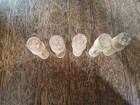 Antique Boye Treadle Sewing Machine Shuttle   Bobbin Wood Tubes - Lot Of 5 Empty