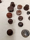 25 Assorted Vintage Radio Knobs 
