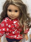 Lot Of 6 American Girl Dolls 18  Tall With Clothing