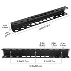 Wall Mount Tool Rack Holder Screwdriver Organizer Hanger Shelf For Storage