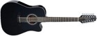 Takamine Gd30ce-12 12-string Acoustic-electric Guitar - Black