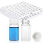 100 500 1000pcs 20ml Scintillation Vials Glass Vial Liquid Sample Vials W  Cap