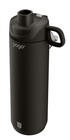 Pogo Active Vacuum Insulated Stainless Steel Water Bottle 18 Ounces  Black