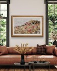 Viyyiea Gold Framed Large Wall Art Canvas Print Home Decor Flower Art Vintage   