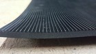 Rib Matting Roll Black 1 4 Thk X 12  X 10 Ft  Free Shipping