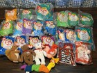 1998 -1999 Mcdonalds Ty Teenie Beanie Babies Build A Bear 27 Piece Lot Bench