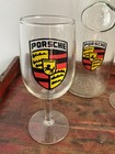 Porsche Driver s Selection Carafe   3 Stemmed Glasses  Stuttgart s Coat Of Arms 